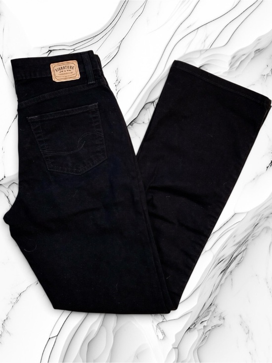 Levi's Denim - Levi’s Signature At Waist Bootcut Black Women's Jeans